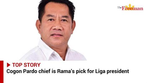 cogon pardo cebu|Cogon Pardo chief Rama’s pick for Liga president .